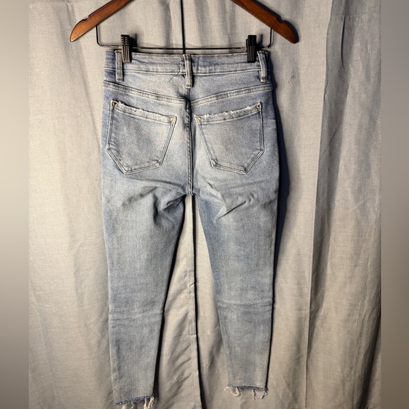 Kensie Light Blue Ankle Jeans - Picture 2 of 4